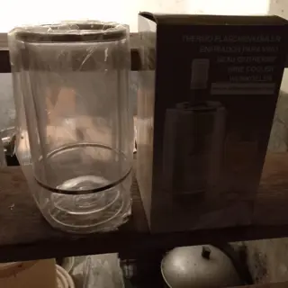 wijnkoeler, dubbelwandig