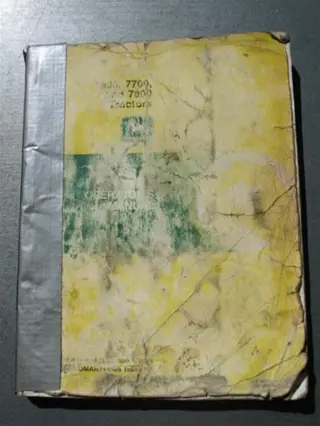 Manual JD 7600 / 7700 / 7800