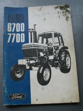 Manual Ford 6700 / 7700