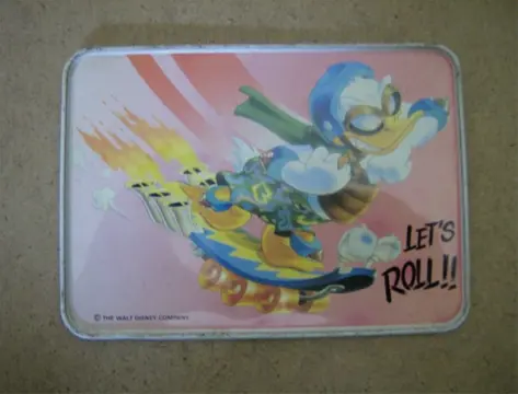 Donald duck metal card
