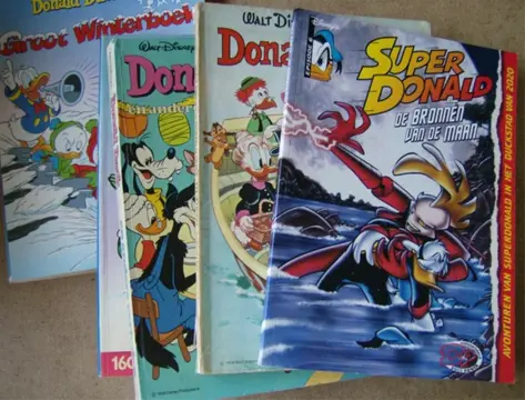 Donald duck en super donald