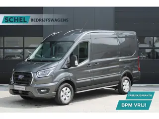 Ford Transit 350 2.0 TDCI L2H2 Limited 165pk - 2x Schuifdeur - Adaptive Cruise - Xenon - Navi - Blin