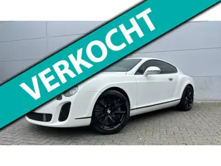 Bentley Continental GT 6.0 W12 Supersports Aut, 630PK, Keramisch, Schaalstoelen