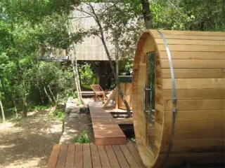 Barrel Sauna Red Cedar - topkwaliteit barrelsauna