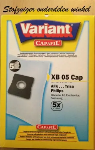 Variant XB 05 cap AFK stofzuigerzakken