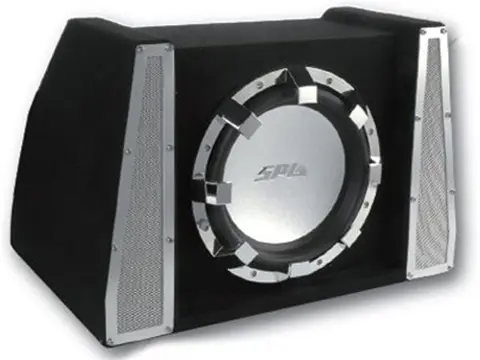 STUNT Bassbox 400 Watt voor 29,- kabelset 14,-