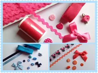 Band , knopen, garen e.d.