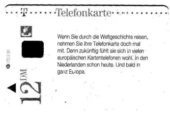 Telefoonkaart uit Duitsland, 1996