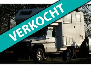 Mercedes-Benz G-klasse EXPEDITIE RAID CAMPER AUTOMAAT