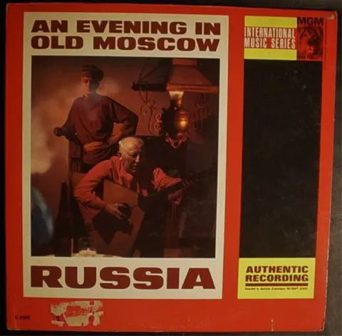 LP russische balalaika,USA pers,1964,MGM E/SE-4196