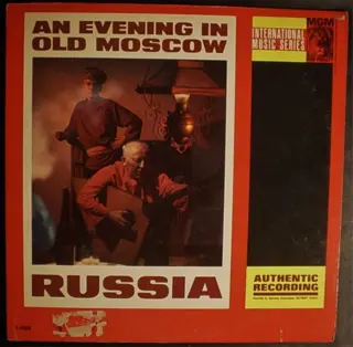 LP russische balalaika,USA pers,1964,MGM E/SE-4196