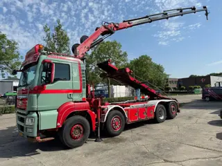 MAN TGS 35.480 8X4 HMF 2420 K5 + HMF ABLE + REMOTE CONTROL