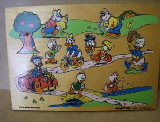 14 disney houten puzzle