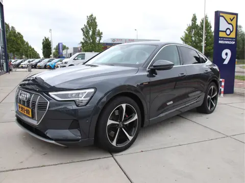 Audi e-tron Sportback 55 quattro Advanced ed. Plus 95 kWh Leder, 1e eig, NL auto, NIEUW!! Prijspakke