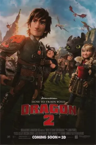 HOW TO TRAIN YOUR DRAGON 2 filmposter.