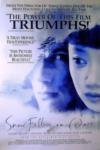 SNOW FALLING ON CEDARS filmposter.