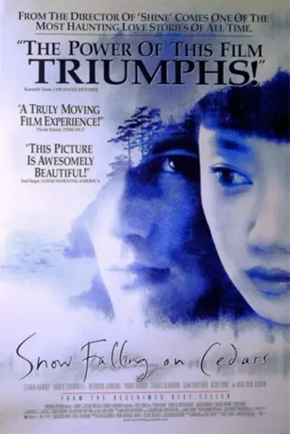 SNOW FALLING ON CEDARS filmposter.