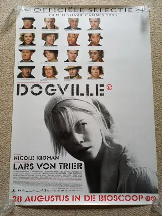 DOGVILLE filmposter.