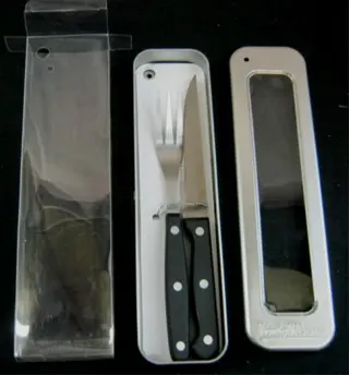 Promotie steakbestek,König Pilsener,NIEUW,in verpakking