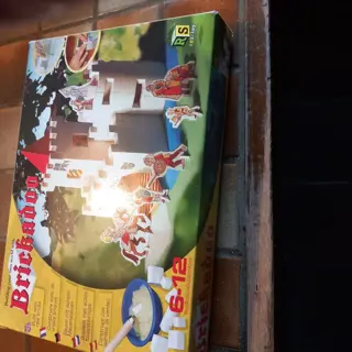 Brickadoo:kasteel en ridders - Echt bouwen met steen en cement