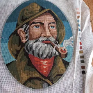 borduren: voorbeelden ,stramien, - zonder garen