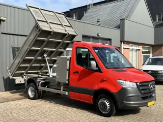 Mercedes-Benz Sprinter 514 2.2 CDI Kipper Airco Trekhaak 3500kg trekgewicht Telefoonverbinding 3-Per