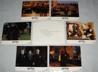 HARRY POTTER and THE PHILOSOPHER ' S STONE lobbycard set