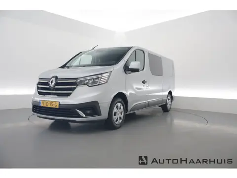 Renault Trafic 2.0 dCi 130pk Dubb.Cab. | L2H1 | 6 pers. | Airco | PDC | Trekhaak | Zilver met. | Car