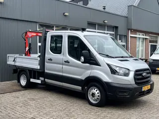 Ford Transit 350 2.0 TDCI DC Laadkraan Telefoonverbinding 3-Persoons Telefoonverbinding 1e eigenaar 