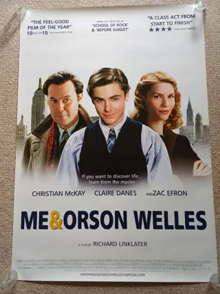 ME & ORSON WELLES filmposter.