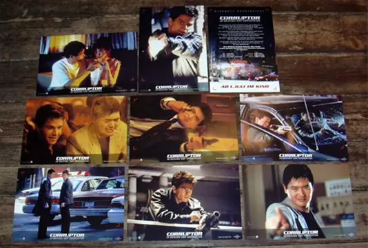 THE CORRUPTOR lobbycard set.