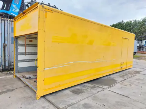 Royen Plywood koffer / box / gesloten bak / Fourgon