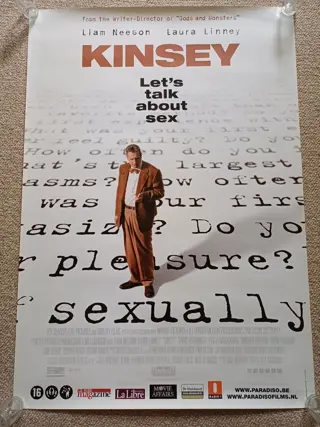 KINSEY filmposter.