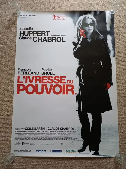 L ' IVRESSE DU POUVOIR filmposter.
