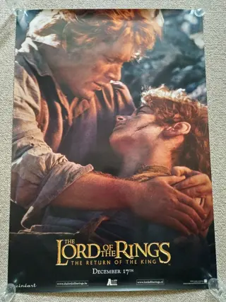 THE LotR THE Return of the KING filmposter.