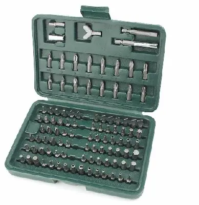 Bitset 100 delig van hoogwaardig speciaal staal