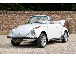 Volkswagen Beetle 1303 Convertible "Champagne Edition" Restored condition, Triple white livery - Alp