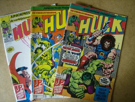 De hulk comics adv 1608