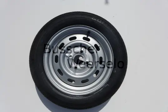 Wiel 14" Compl. 100*4 165/65R14 Remould Aanhanger Voorradig