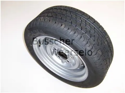 Wiel 13" Compl. 112*5 195/50 Nieuw Aanhangwagen Voorradig