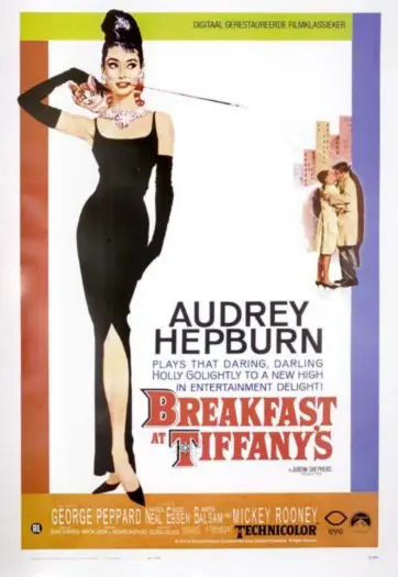 BREAKFAST AT TIFFANY ' S filmposter.