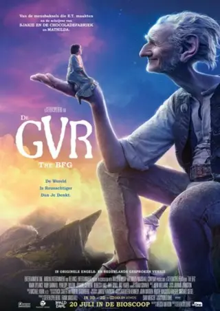 DE GROTE VRIENDELIJKE REUS( GVR ) filmposter.
