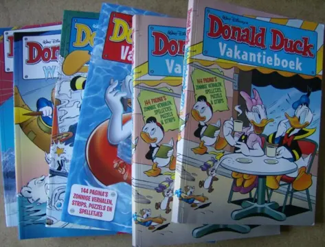 Donald duck vakantieboeken adv 1928