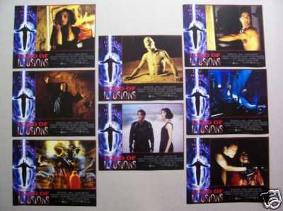 LORD OF ILLUSIONS lobbycard set.
