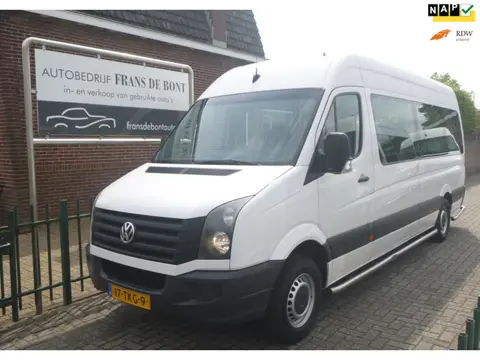 Volkswagen Crafter 35 2.0 TDI L3H2 BM AIRCO 9 PERSOONS ROLSTOEL NIEUWE APK € 7750 EX BTW