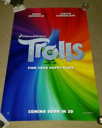 TROLLS filmposter.