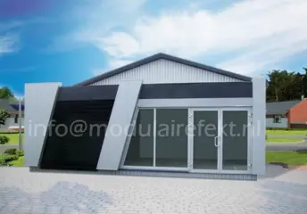 Modulair kantoor, Winkelruimte, Barcontainer, Kantoorunit