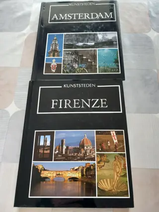 Boeken ; 3 Prachtige ,mooie boeken van kunststeden