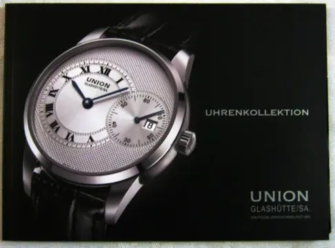 Catalogus Union Glashütte/SA., 13/'14,prijslijst,55blz,nieuw