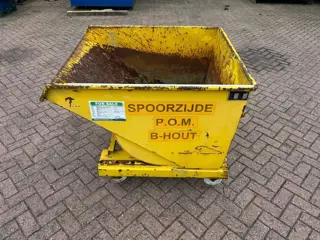 KANTELBAK EXPO 600 liter Kiepbak Kantelbak met afrolsysteem